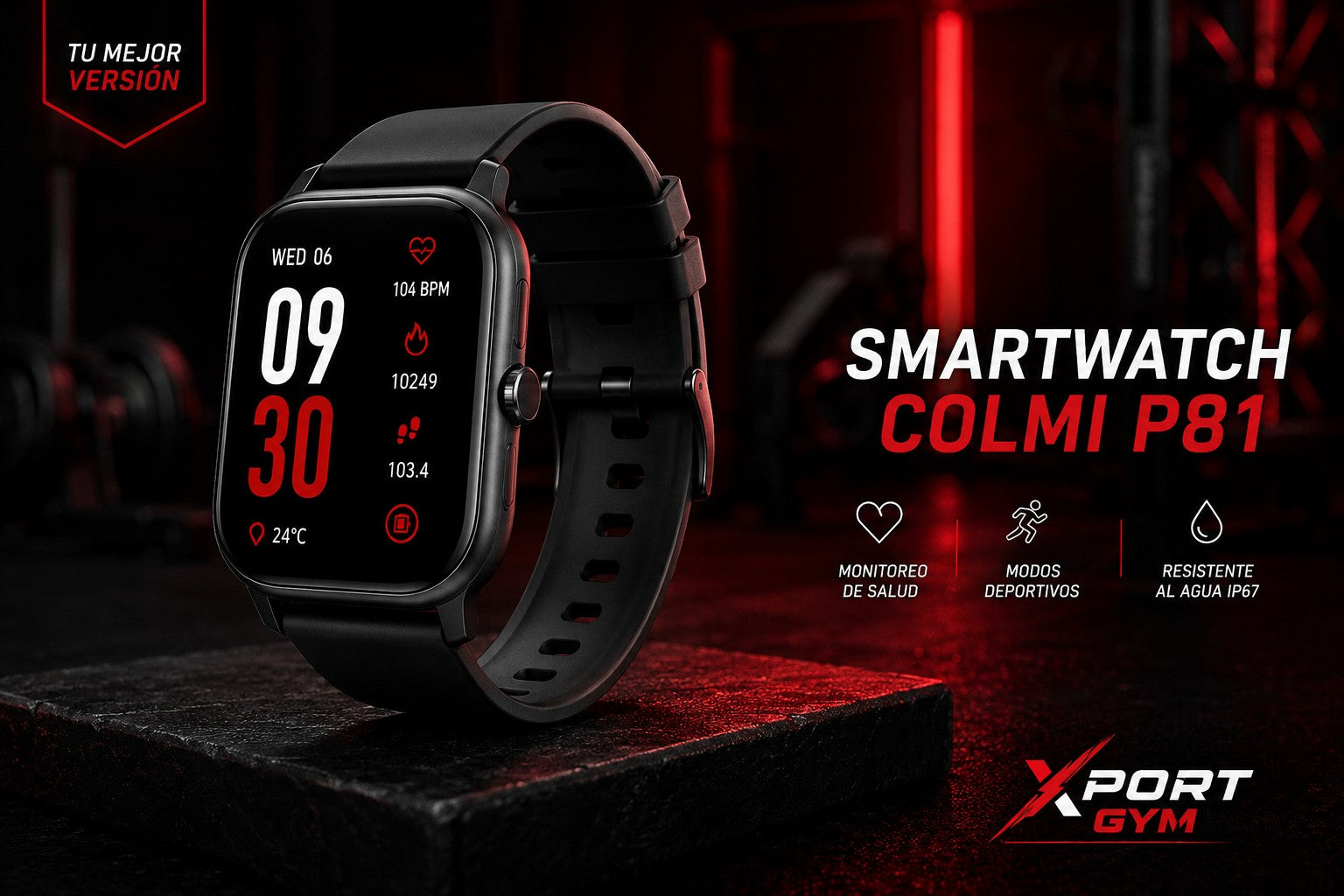 Smartwatch COLMI P81 Xport Gym