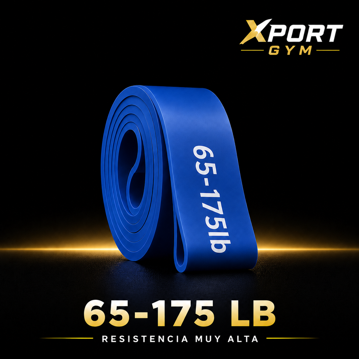 Banda de Resistencia Fitness | 8 Niveles — Desde Principiante hasta Élite