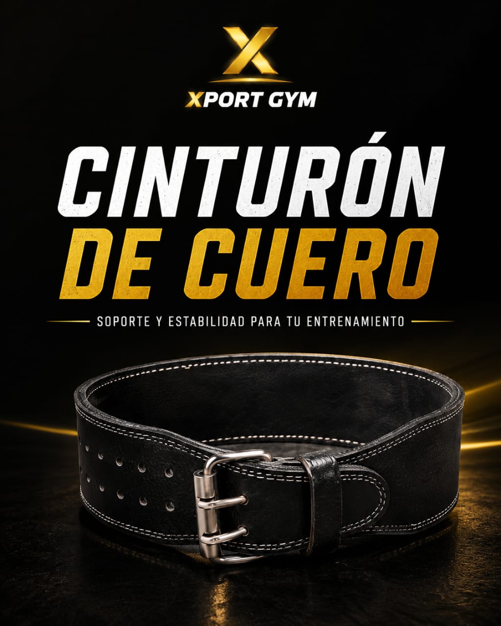 Cinturón de Cuero para Levantamiento | Envío gratis