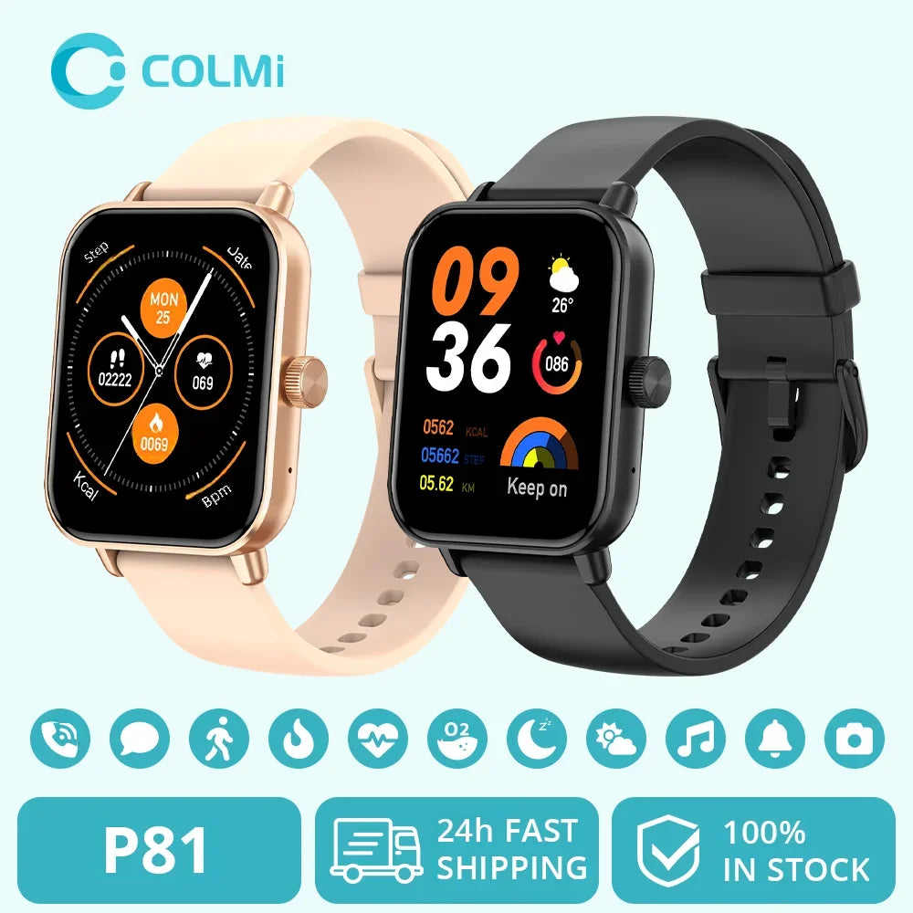 Smartwatch COLMI P81 — Domina Cada Entrenamiento | Precio de Lanzamiento
