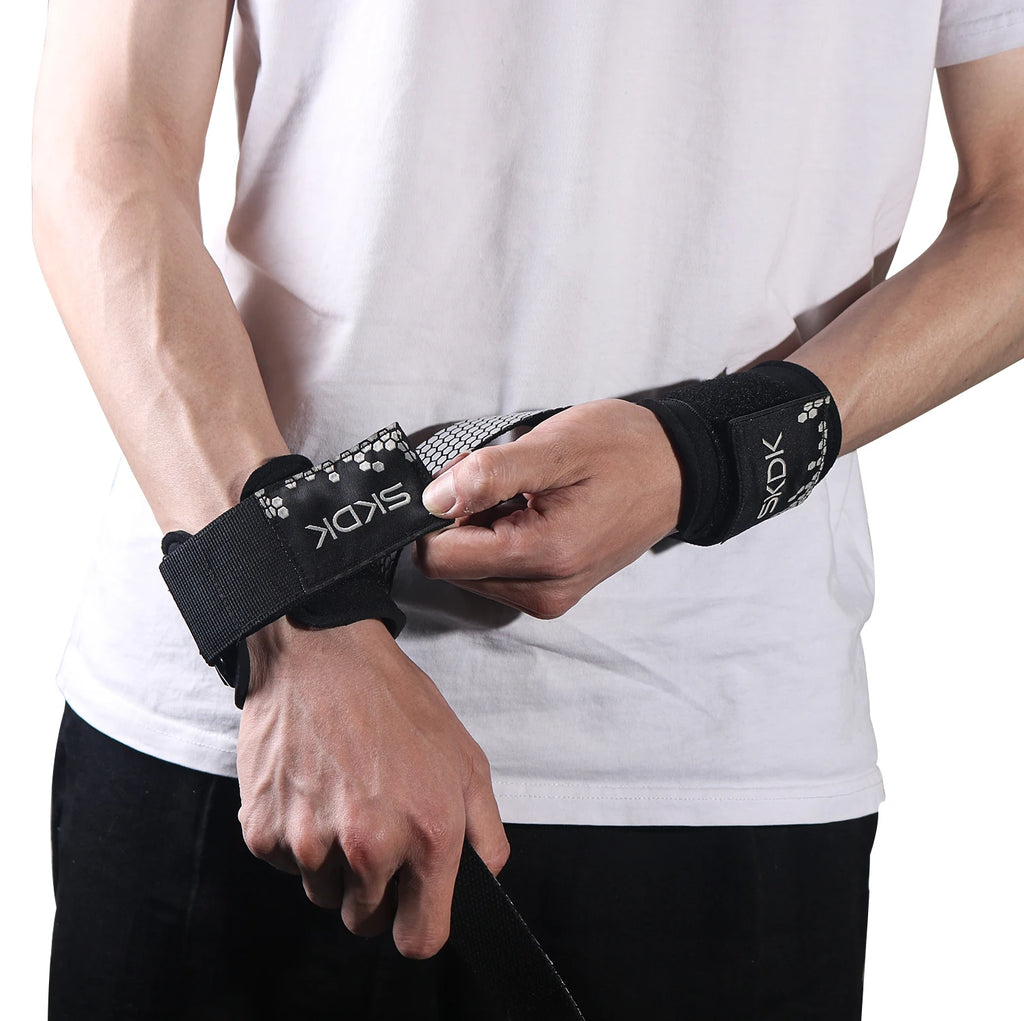 Straps de Muñeca para Levantamiento — Par Profesional