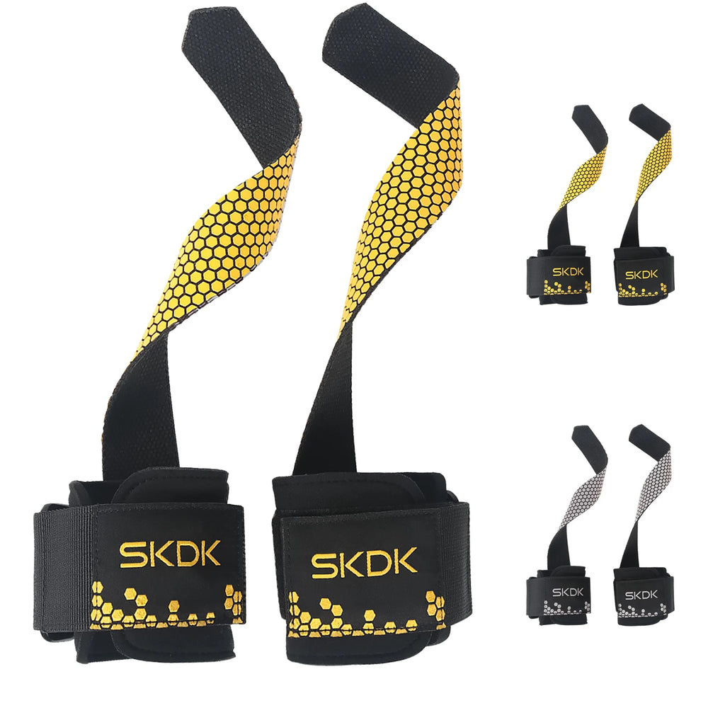 Straps de Muñeca para Levantamiento — Par Profesional
