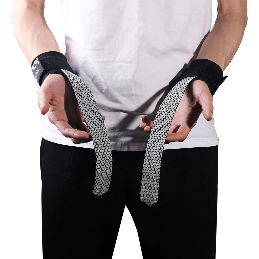 Straps de Muñeca para Levantamiento — Par Profesional