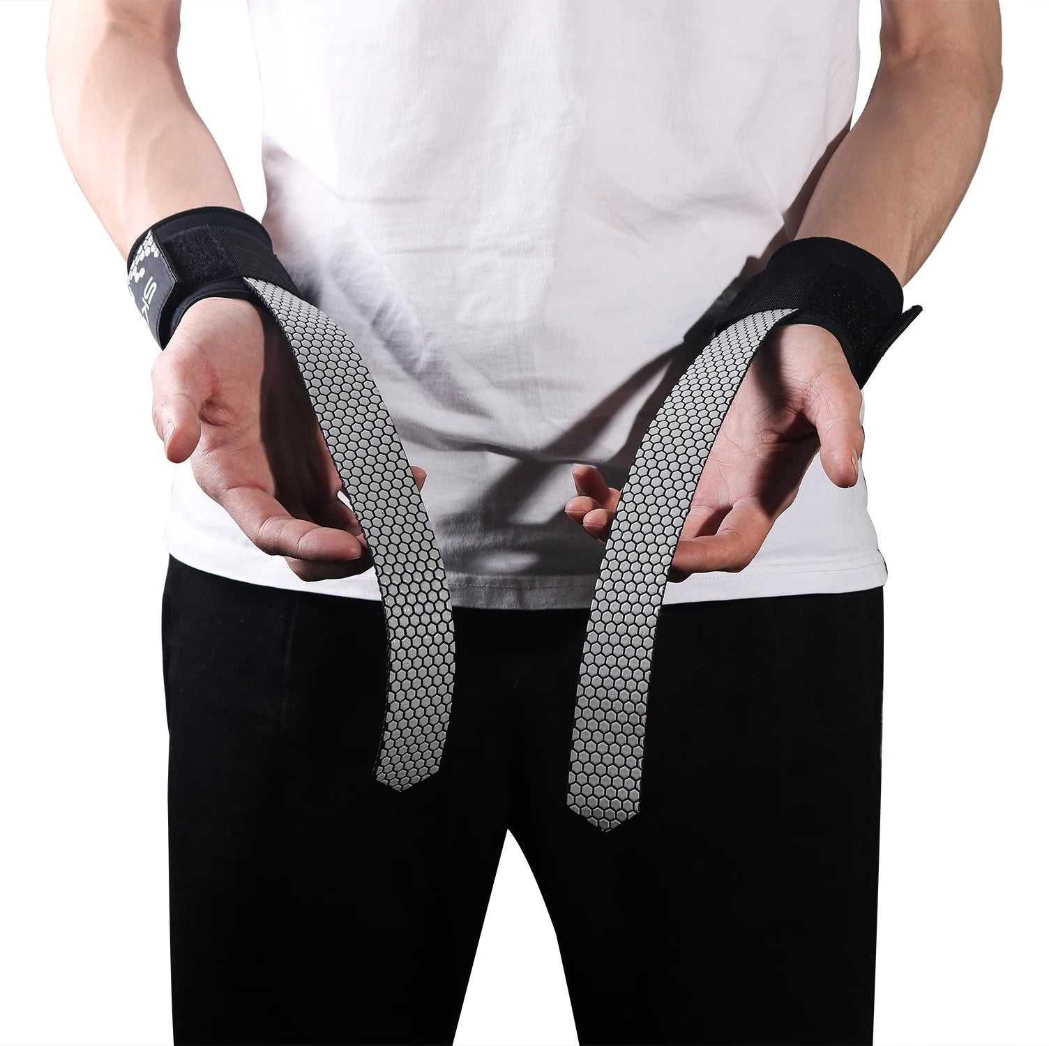 Straps de Muñeca para Levantamiento — Par Profesional