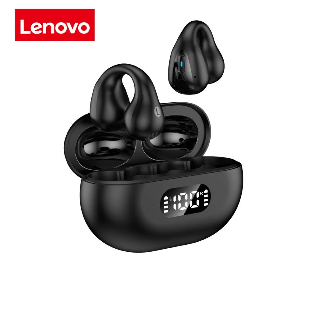 Audífonos Inalámbricos Deportivos Lenovo Q80 — Bluetooth 5.3, Anti-Sudor, Open-Ear