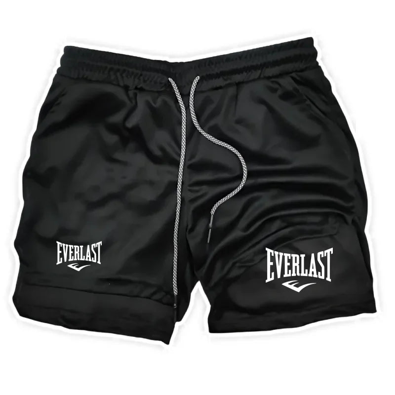 Short Deportivo Hombre 2 en 1 | Pantalón Corto Running y Gym