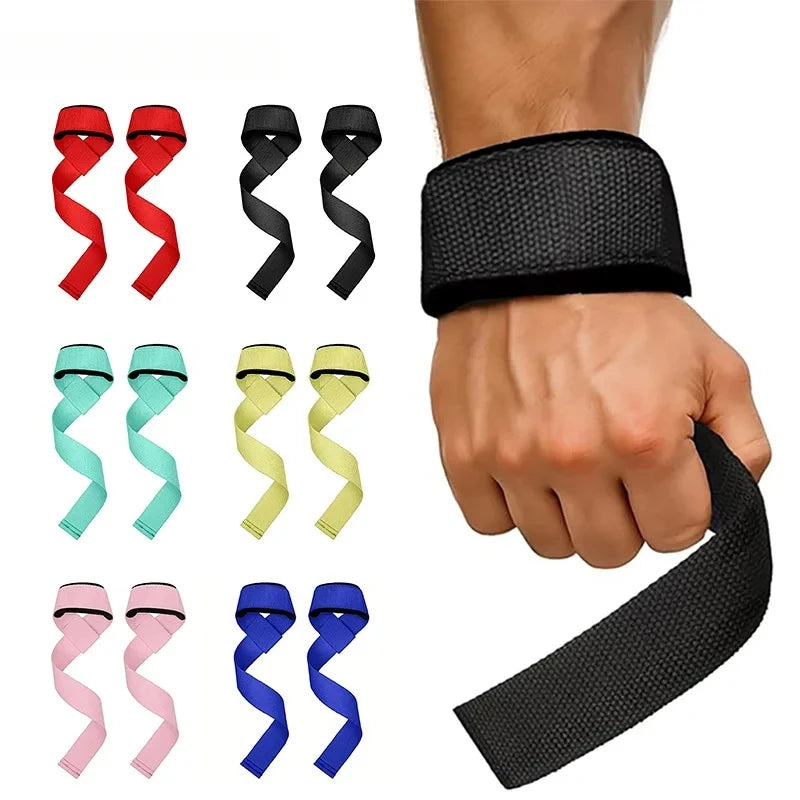 Correas de Muñeca para Levantamiento — Soporte Profesional de Gym