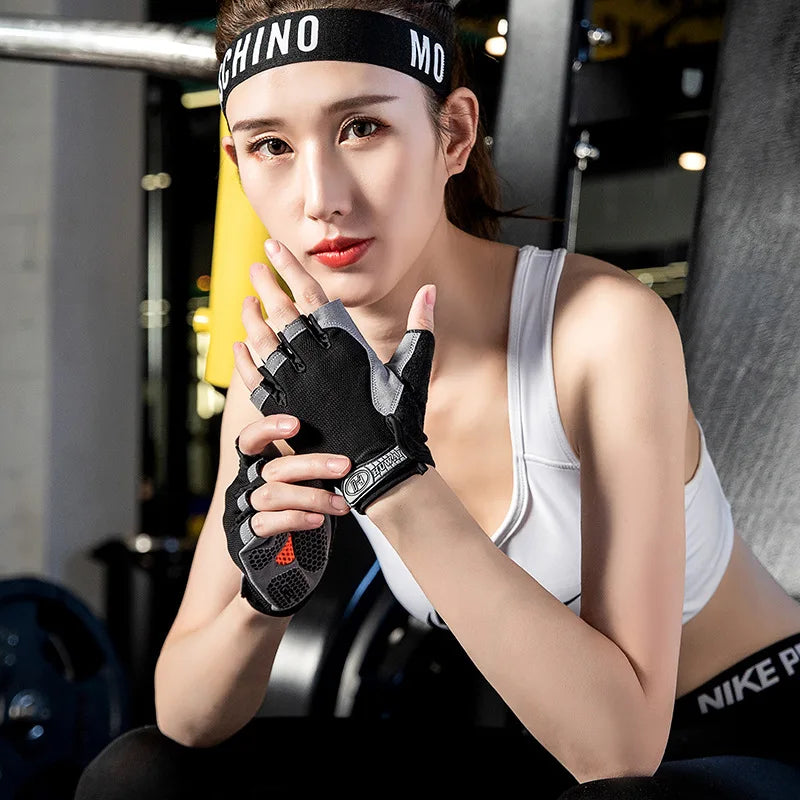 Guantes Fitness Sin Dedos — Más Agarre, Menos Dolor, Más Resultados