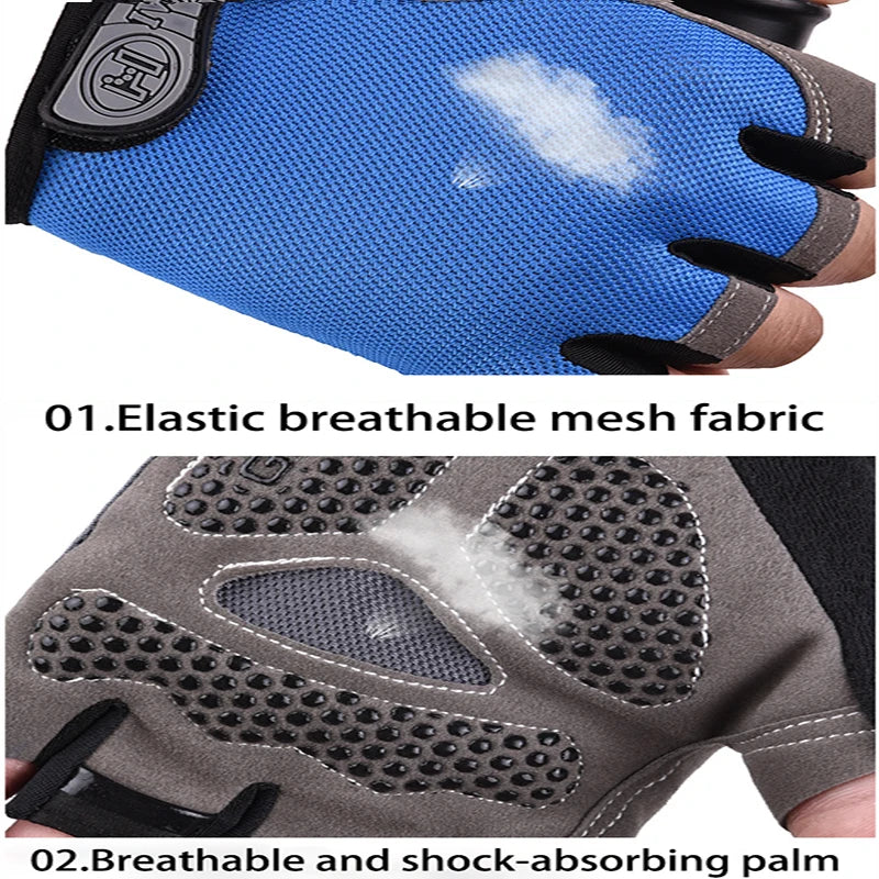 Guantes Fitness Sin Dedos — Más Agarre, Menos Dolor, Más Resultados