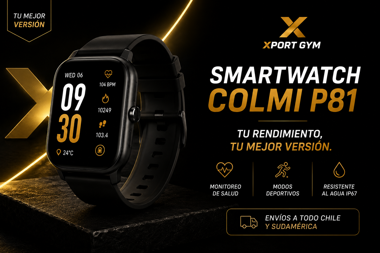 Smartwatch COLMI P81 | Tu Entrenador en la Muñeca, 24/7