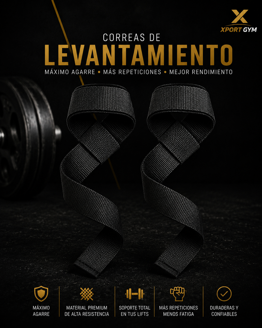Correas de Muñeca para Levantamiento | Envío gratis