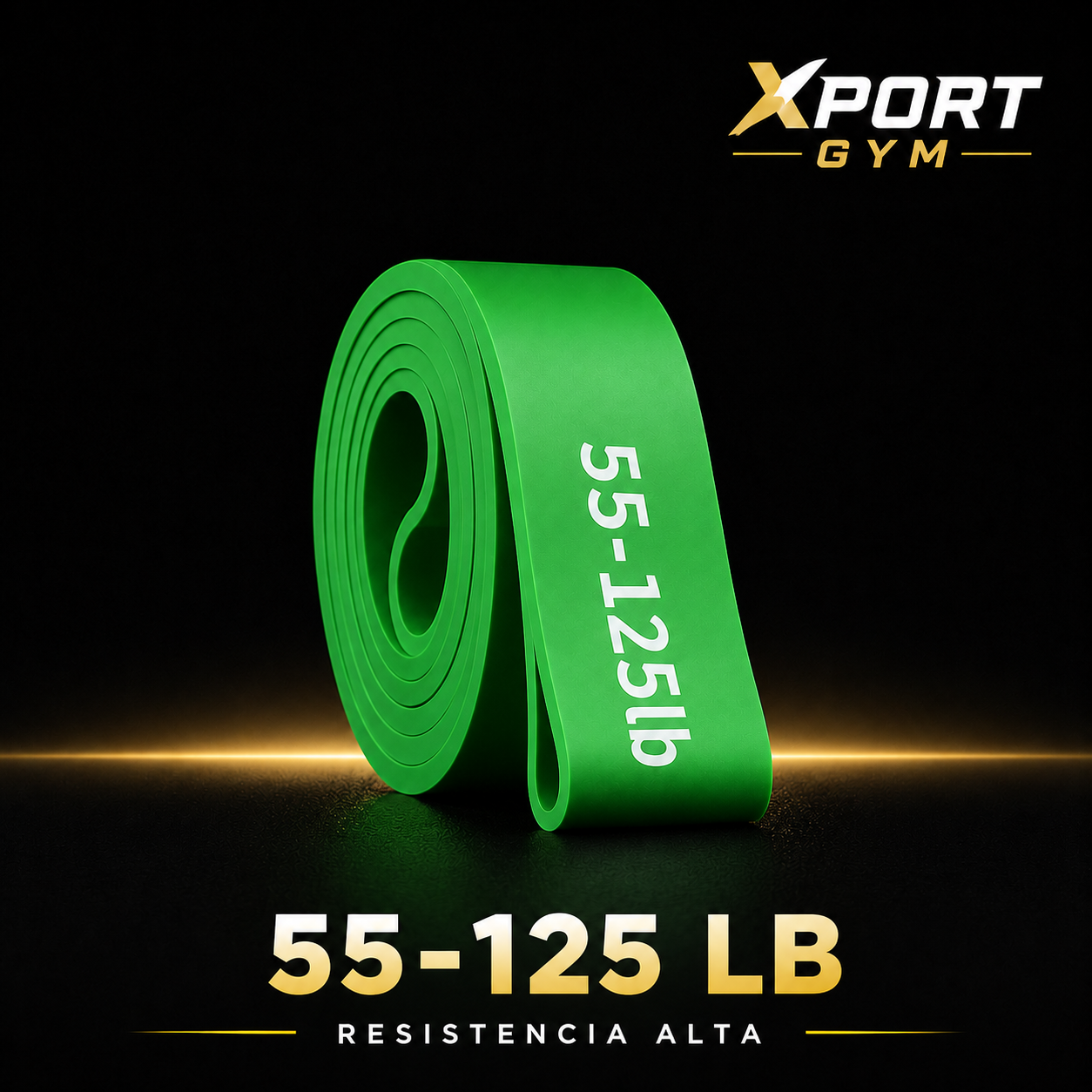 Banda de Resistencia Fitness | 8 Niveles — Desde Principiante hasta Élite